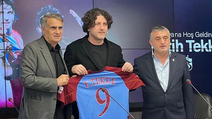 Trabzonspor'un yeni teknik direktörü Fatih Tekke oldu
