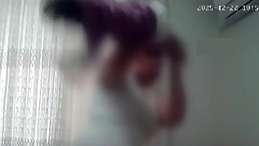 1 Yaşındaki bebeğe şiddet kamerada