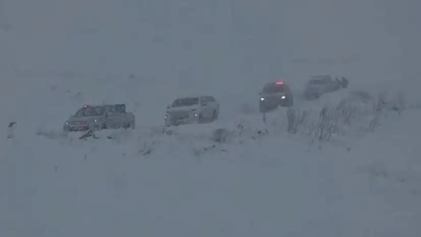 Aksu Yaylası'nda çığ düştü: 3 Çobanın çığ altında kaldığı değerlendiriliyor