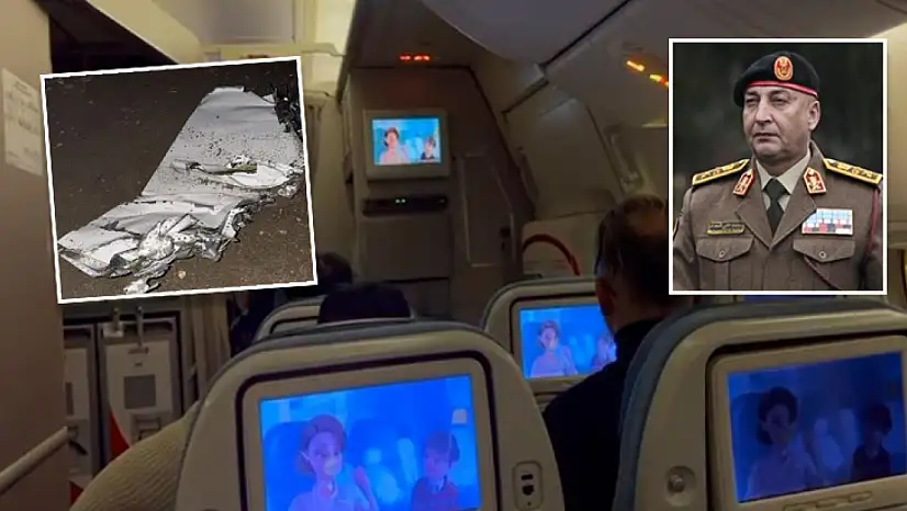 Ankara'da Libya Genelkurmay Başkanı AL-Haddad'ı taşıyan jet düştü