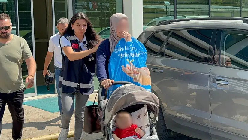 Bebek arabasında uyuşturucu çıktı!