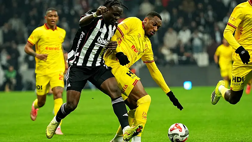 Beşiktaş 3 puanı 4 golle aldı