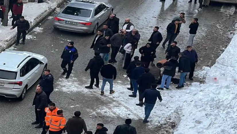 Çatıdan düşen kar kütlesi can aldı