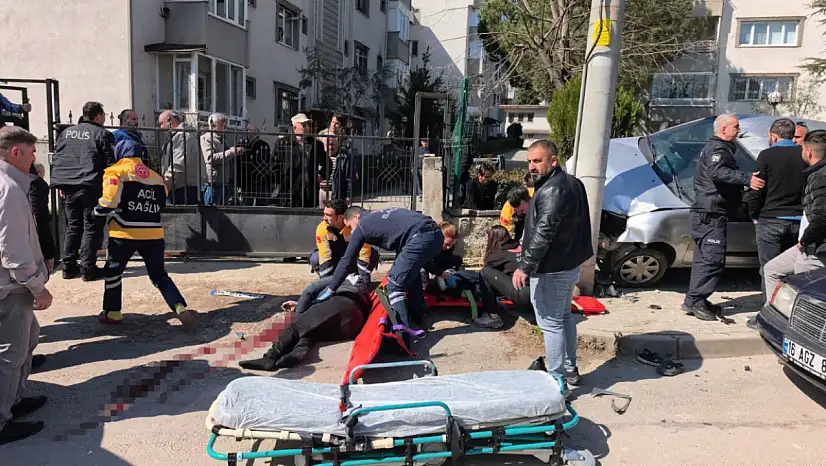 El freni çekilmeyen otomobil dede ve torunlarını ezdi: 1 ölü, 2 ağır yaralı