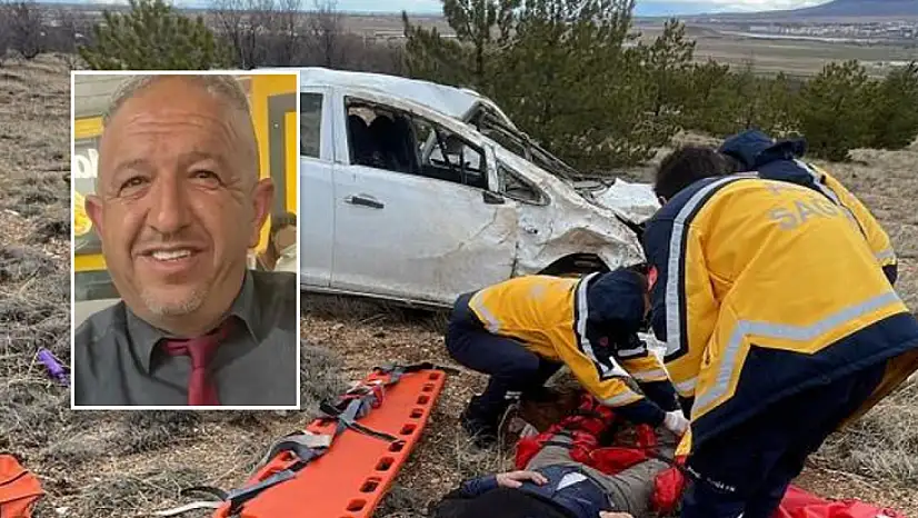 Eşini bıçaklayan şahıs, polisten kaçarken yaptığı kazada hayatını kaybetti