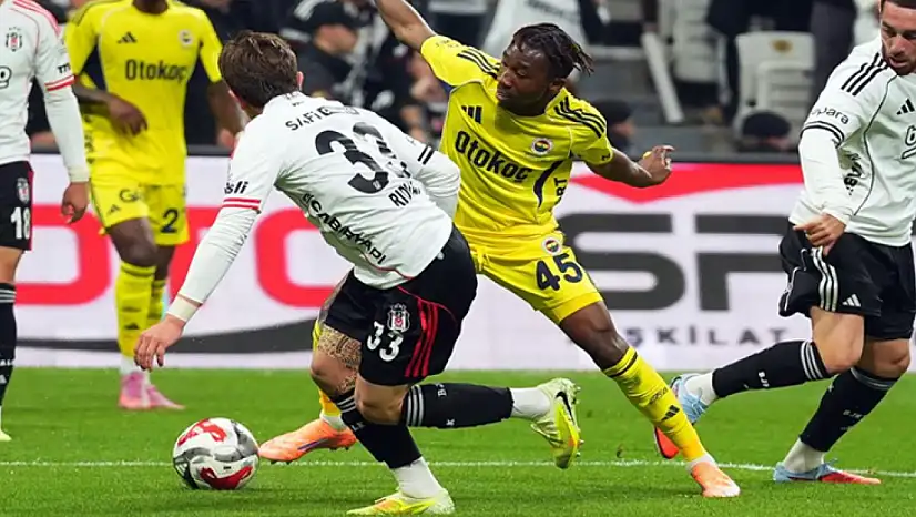 Fenerbahçe, 2-0'dan geri dönüp derbide Beşiktaş'ı devirdi: 3-2