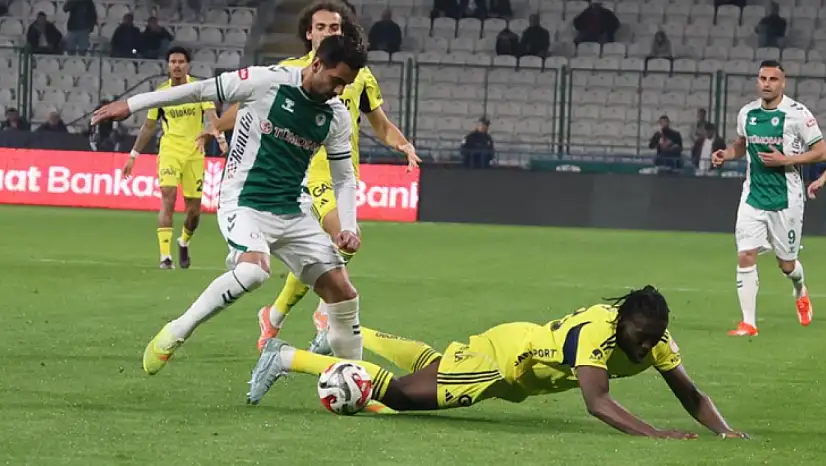 Fenerbahçe kupaya veda etti: Konyaspor uzatmada güldü