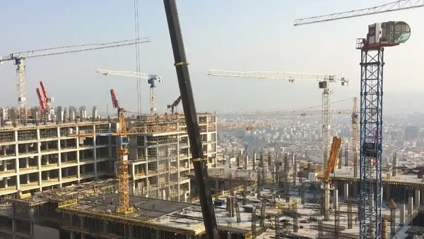 İnşaat üretimi yıllık yüzde 9,5 arttı