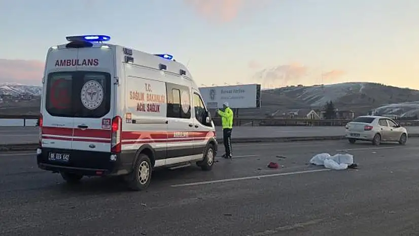 İşe giderken aracın çarptığı kadın hayatını kaybetti