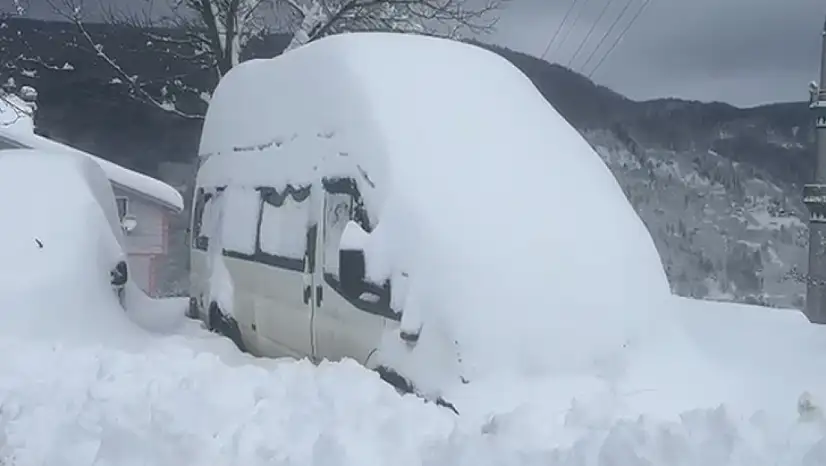 Kayak merkezlerinde kar rekoru