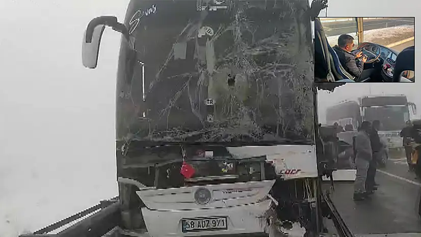 Kaza adeta geliyorum demiş