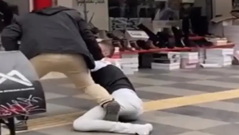 Kelepçeli firari arbede sırasında kaçtı, kısa sürede yakalandı