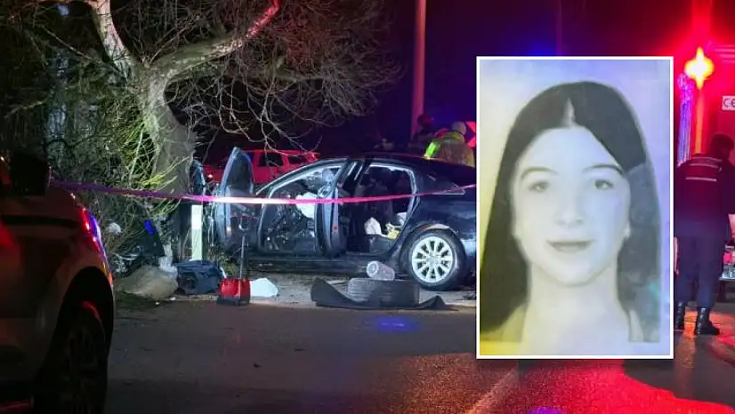 Otomobil ağaca çarptı, 2 can kaybı