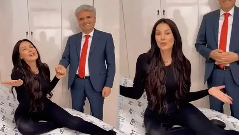 Petek Dinçöz yeni yüzüyle gündemde