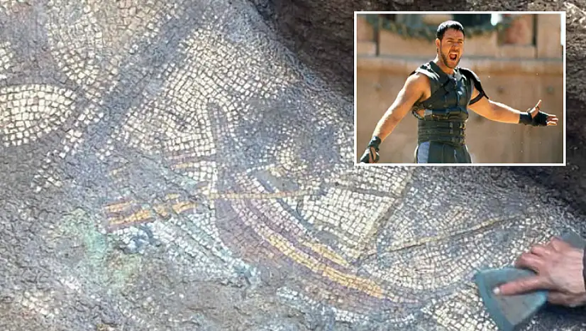Tarihi keşif: Hz. İsa dönemine ait olduğu iddia edilen mozaik bulundu