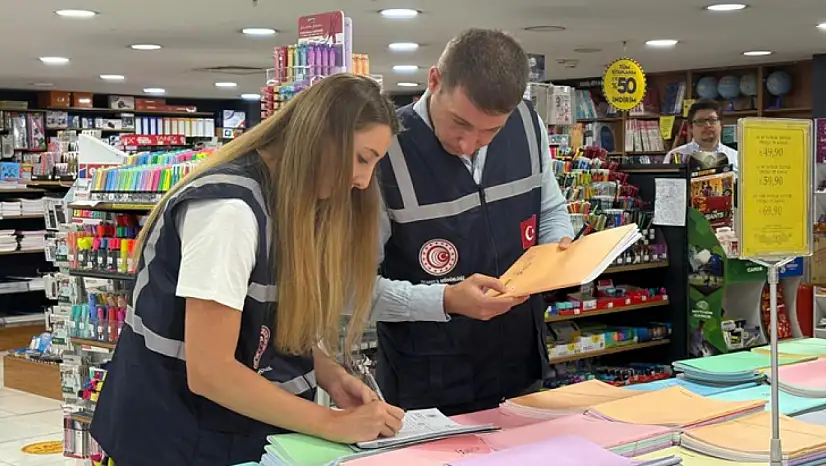 Ticaret Bakanlığı'ndan yeni eğitim yılı öncesi kırtasiye ürünlerine sıkı denetim