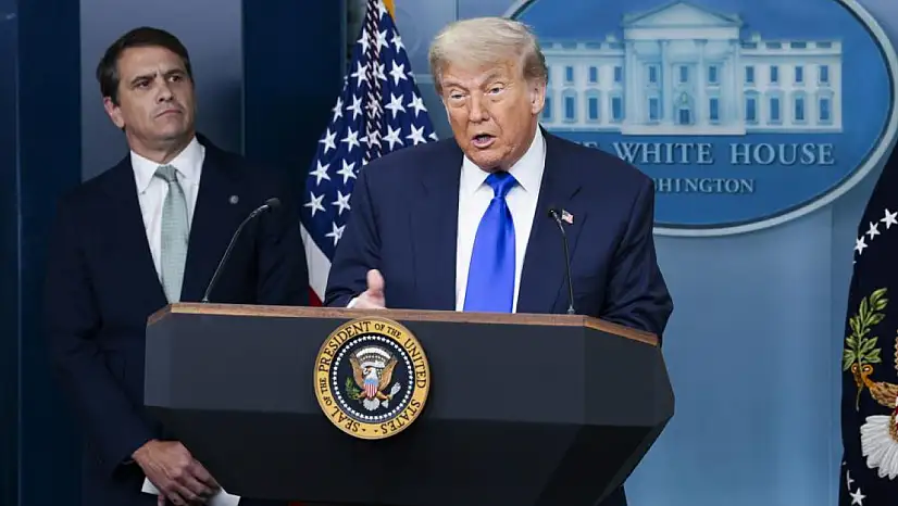 Trump'tan İran'a gözdağı: Uranyum zenginleştirme devam ederse yeniden vururuz