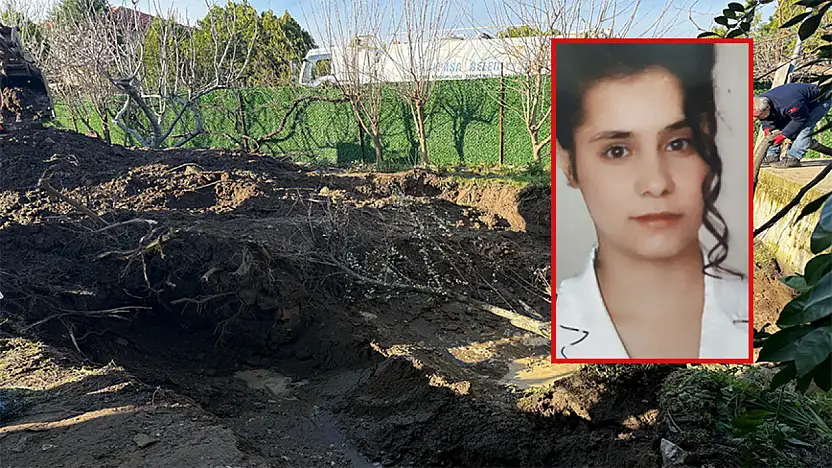 17 yıldır kayıp kadının cesedi eski eniştesinin bahçesinde bulundu