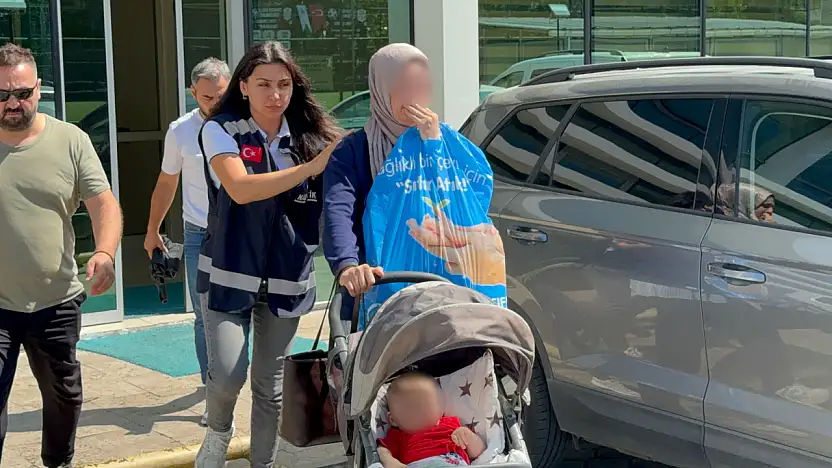 Bebek arabasında uyuşturucu çıktı!