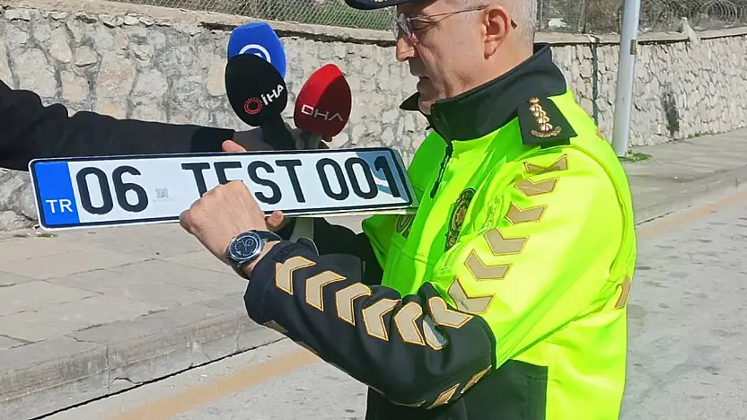 EGM Trafik Daire Başkanı Mutlu: Plakada karekod olmaması onun sahte olduğu anlamına gelmez