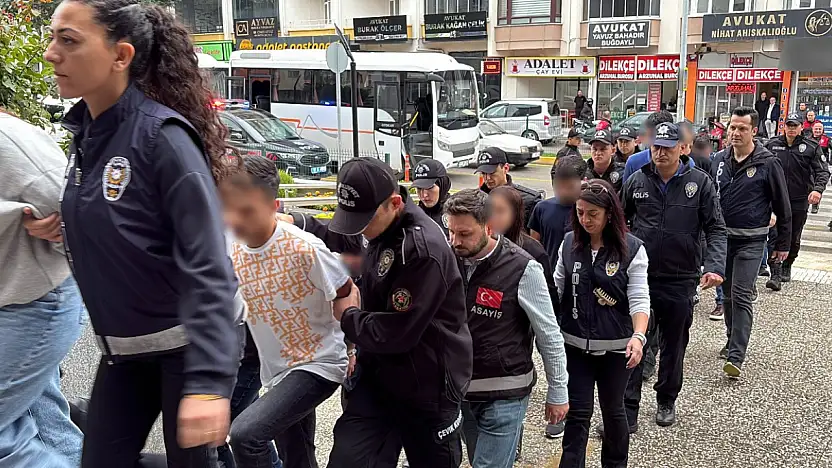 Güvenli ödeme tuzağıyla dolandırıcılığa operasyon: 18 gözaltı
