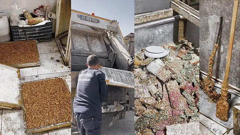 Halkın sağlığı tehdit altında! Mide bulandıran şartlarda lokum ve cezerye ürettiler