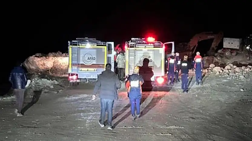 Maden ocağında göçük: Bir işçiyi kurtarma çalışmaları sürüyor