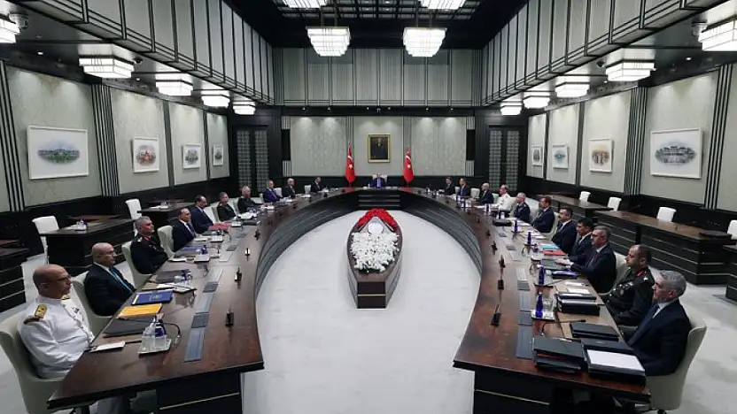 MGK toplantısı sona erdi: 6 Maddelik bildiri kamuoyuna açıklandı