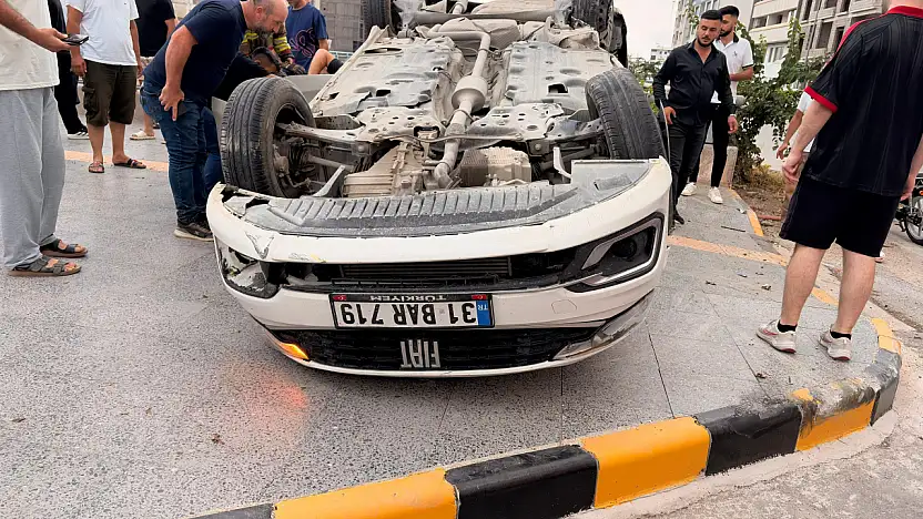 Otomobil takla attı: 2 ölü 3 yaralı