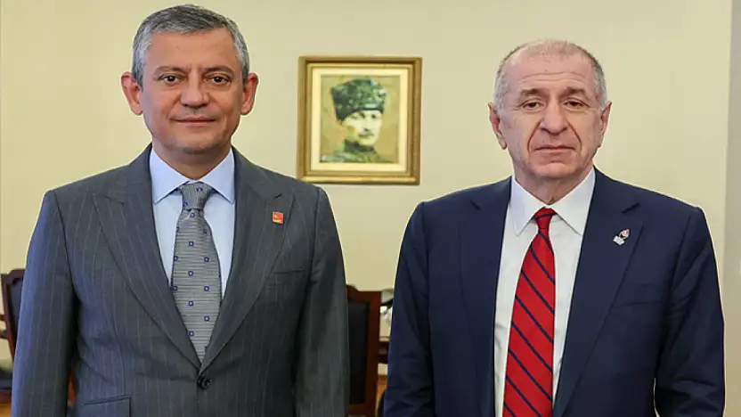 Özgür Özel ile Ümit Özdağ bir araya geldi