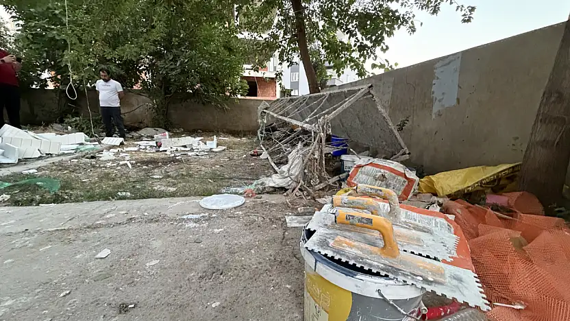 Şanlıurfa'da feci iş kazası: Halat koptu 18 ve 19 yaşındaki 2 işçi öldü