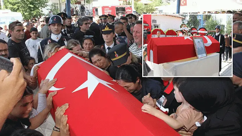 Şehit Uzman Çavuş gözyaşlarıyla son yolculuğuna uğurlandı