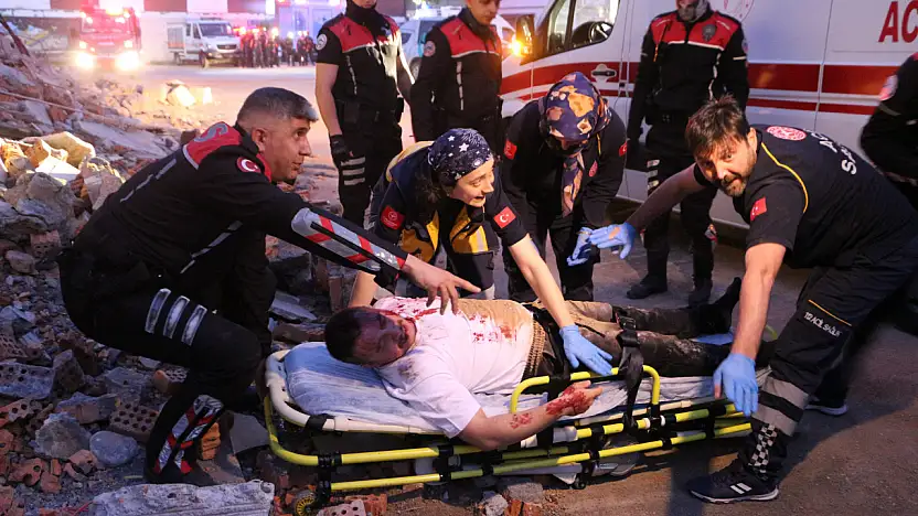 Trabzon'da deprem tatbikatı gerçeğini aratmadı