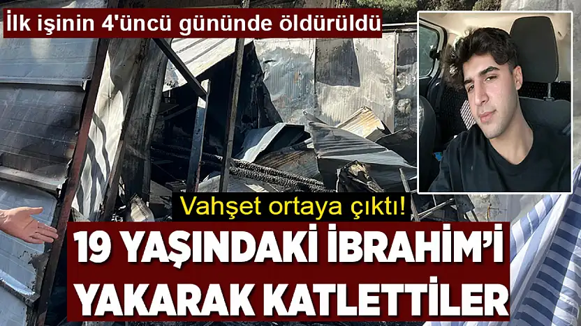 Vahşet ortaya çıktı: Benzin alıp konteyneri ateş vermişler