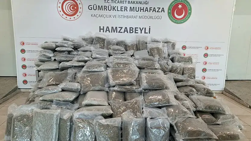 Yakalanmasa hepsi ülkeye sokulacaktı: 288 kilo esrar ele geçirildi