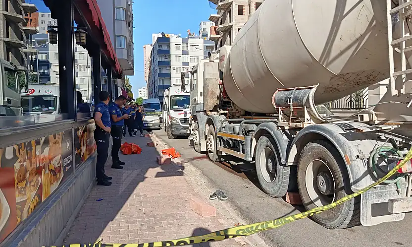 Adana'da beton mikseri yayayı ezdi: 1 ölü