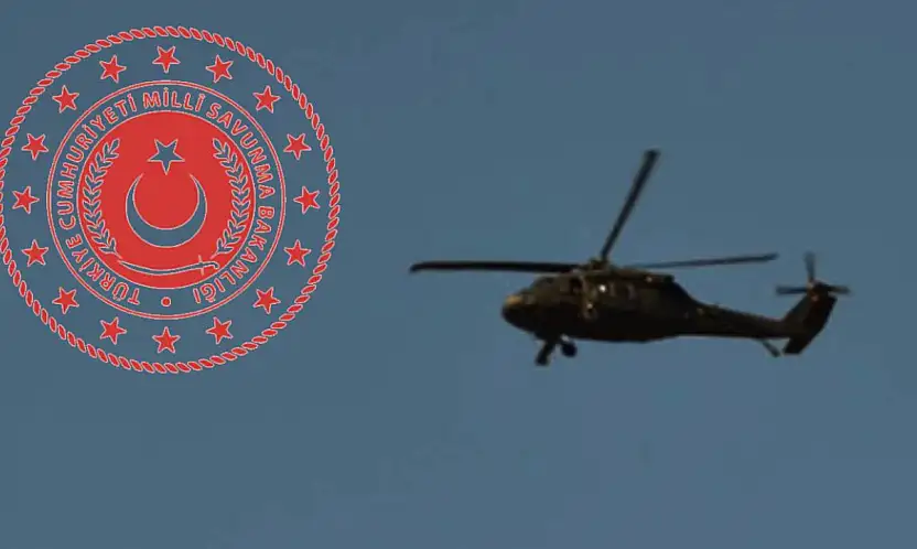 Askeri helikopter kazası: 3 şehit