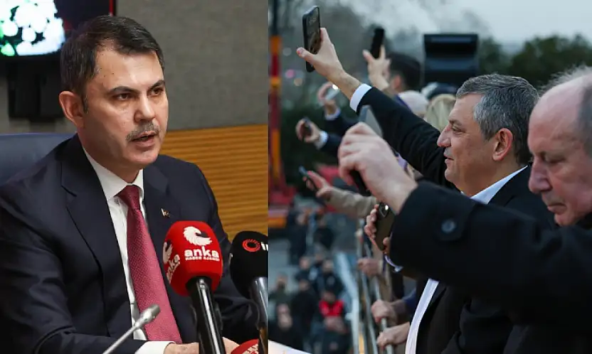 Bakan Kurum'dan Özgür Özel'e yanıt: Aklın çıkıyor