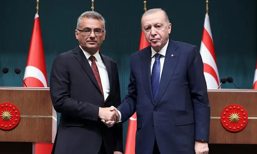 Cumhurbaşkanı Erdoğan: Kıbrıs meselesine en gerçekçi çözümün Ada'da iki devletin bir arada var olmasından geçtiğine inanıyoruz