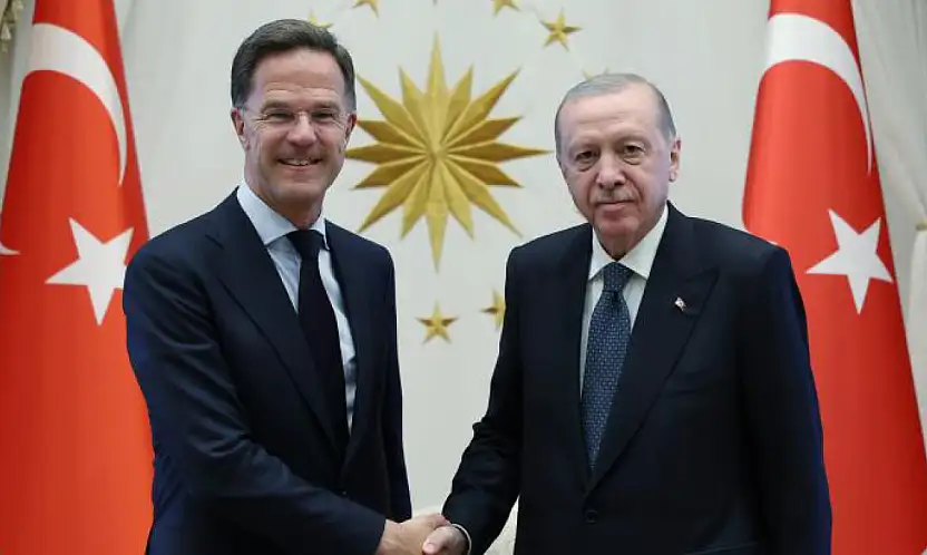 Cumhurbaşkanı Erdoğan, NATO Genel Sekreteri Rutte'yi kabul etti