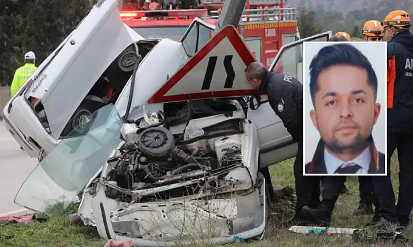Duruşmaya giderken trafik kazası geçiren avukat hayatını kaybetti