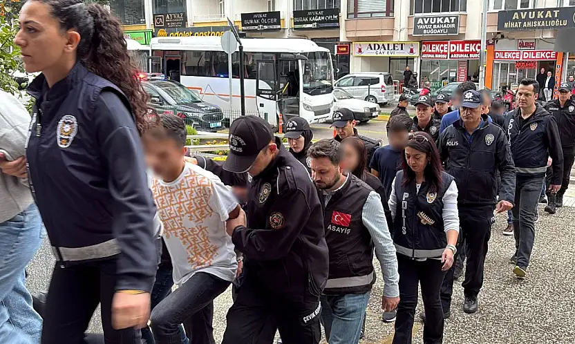 Güvenli ödeme tuzağıyla dolandırıcılığa operasyon: 18 gözaltı