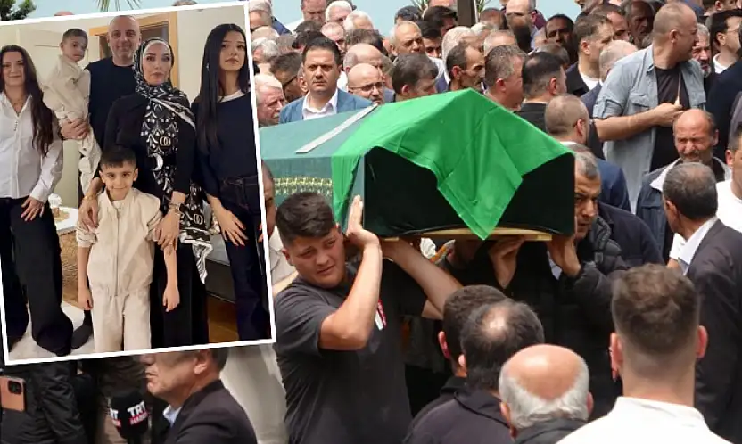 Kazada hayatlarını kaybeden Yıldız ailesi son yolculuklarına uğurlandı