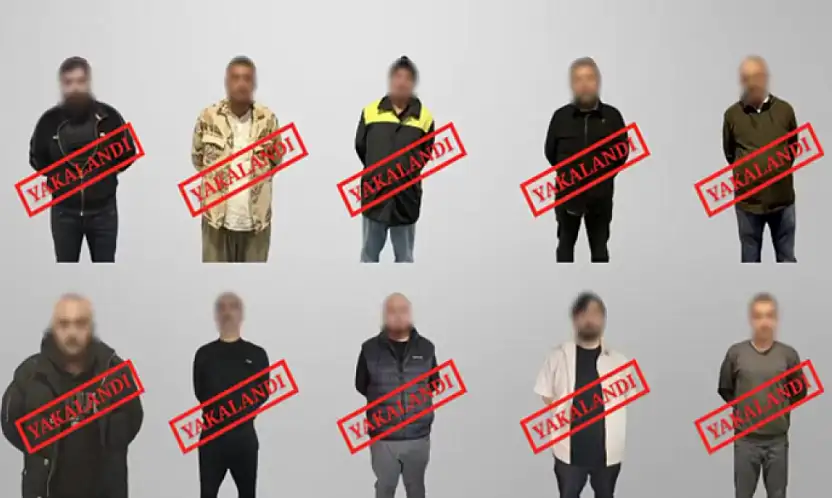 Kırmızı bültenle aranan 10 suçlu Türkiye'ye getirildi