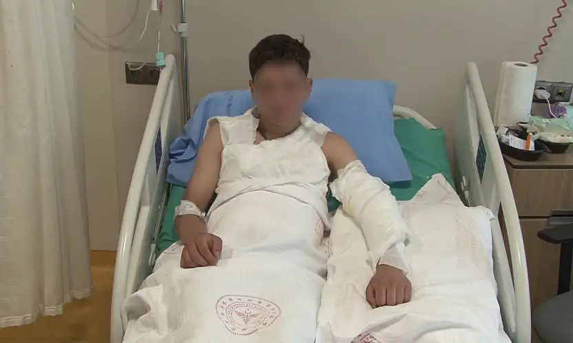 Kolonya döküp çakmağı çaktı: 15 yaşındaki çocuk ölümden döndü