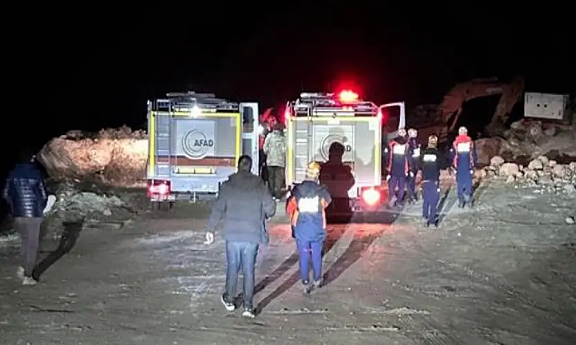 Maden ocağında göçük: Bir işçiyi kurtarma çalışmaları sürüyor