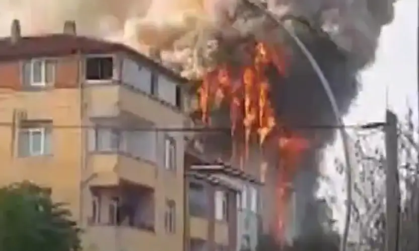 Parfüm deposunda yangın: 6 ölü!