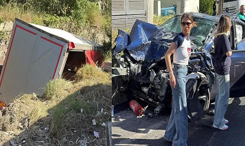 Freni patlayan tır karşı şeride geçti: 3 Ölü, 7 yaralı