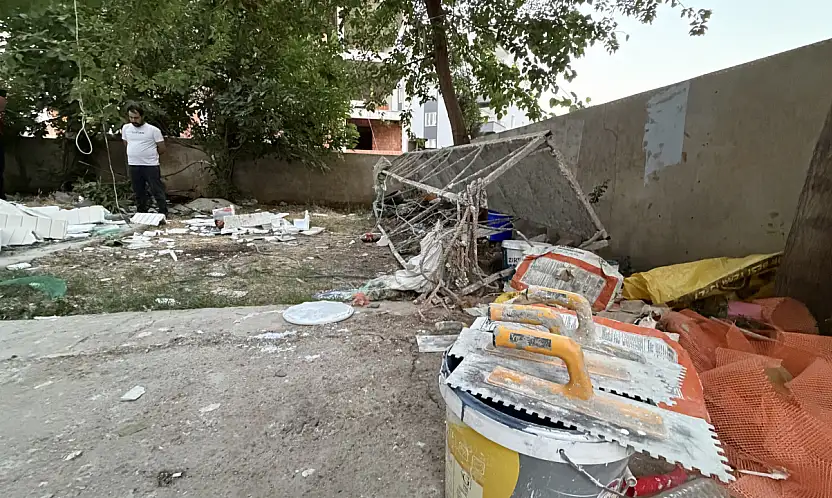 Şanlıurfa'da feci iş kazası: Halat koptu 18 ve 19 yaşındaki 2 işçi öldü