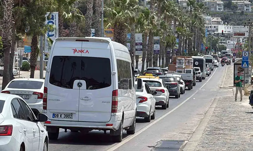 Tatil cennetine bayramda ziyaretçi akını